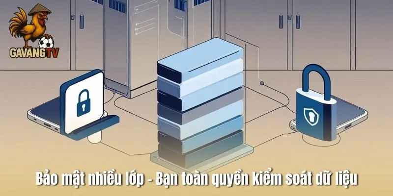 Bảo mật nhiều lớp – Bạn toàn quyền kiểm soát dữ liệu