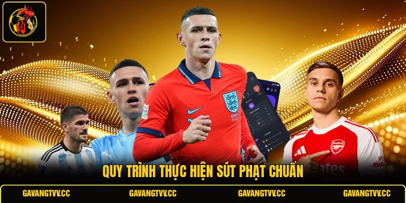 Quy trình thực hiện sút phạt chuẩn